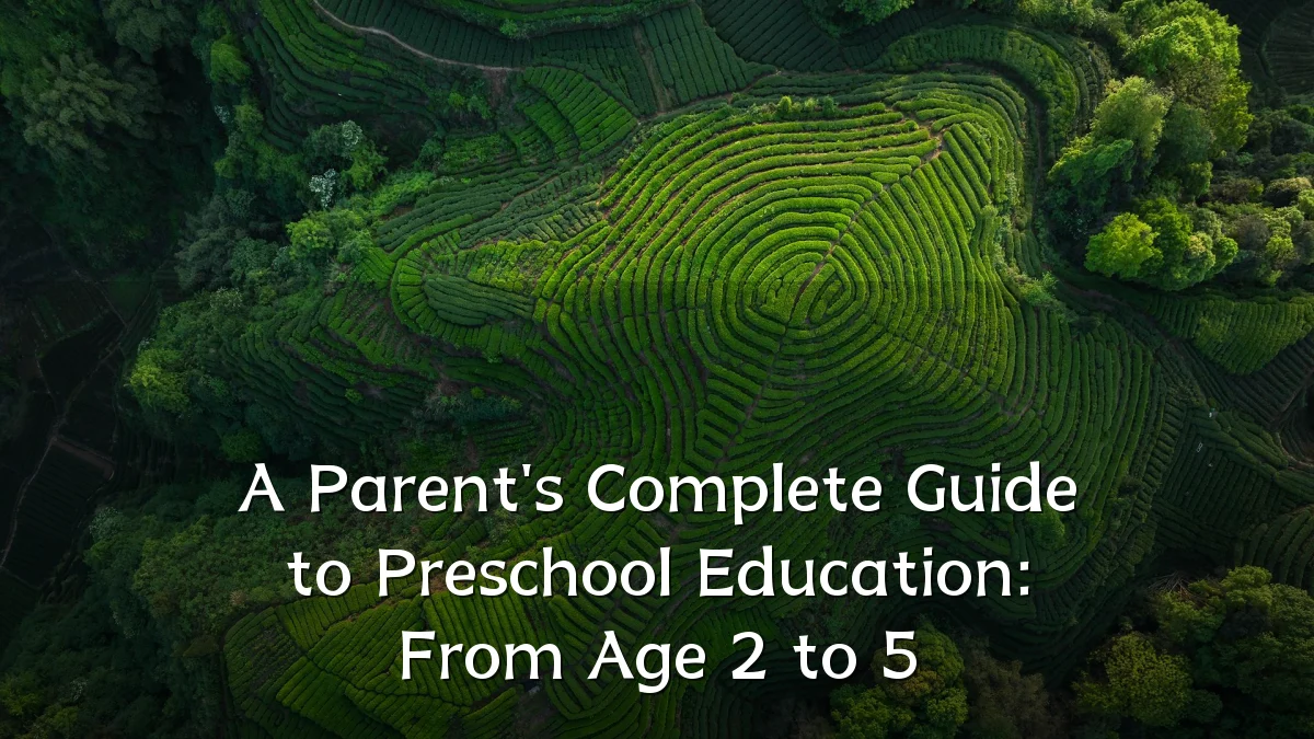 A Parent's Complete Guide to Preschool Education: From Age 2 to 5