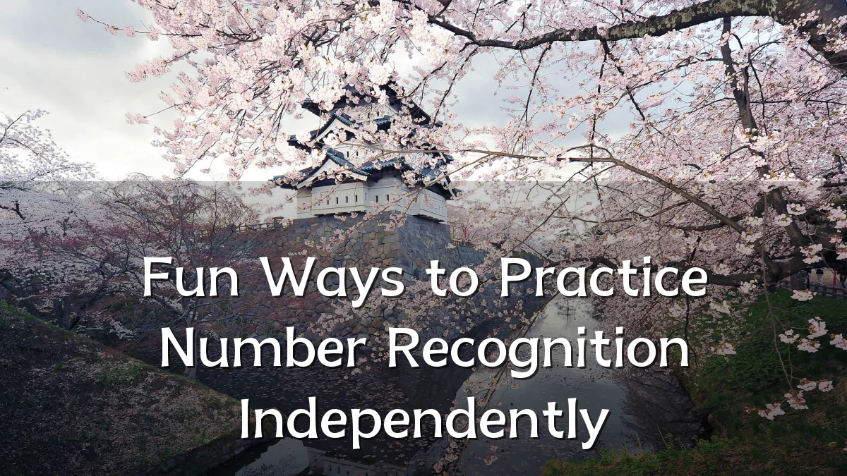 Fun Ways to Practice Number Recognition Independently