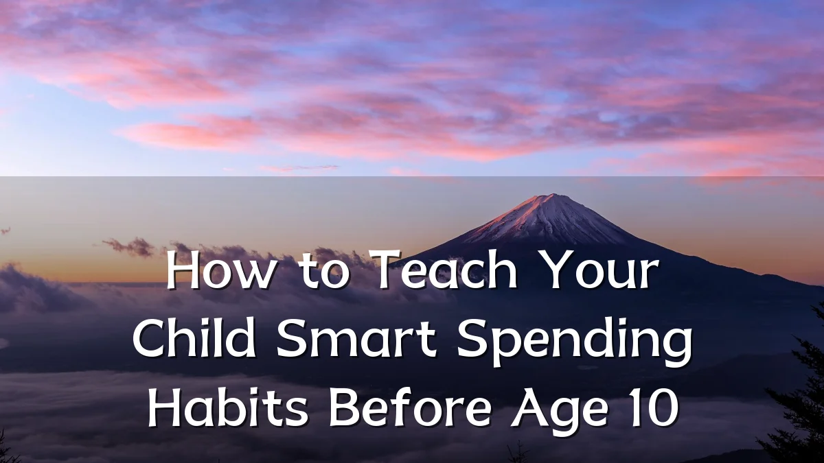 How to Teach Your Child Smart Spending Habits Before Age 10