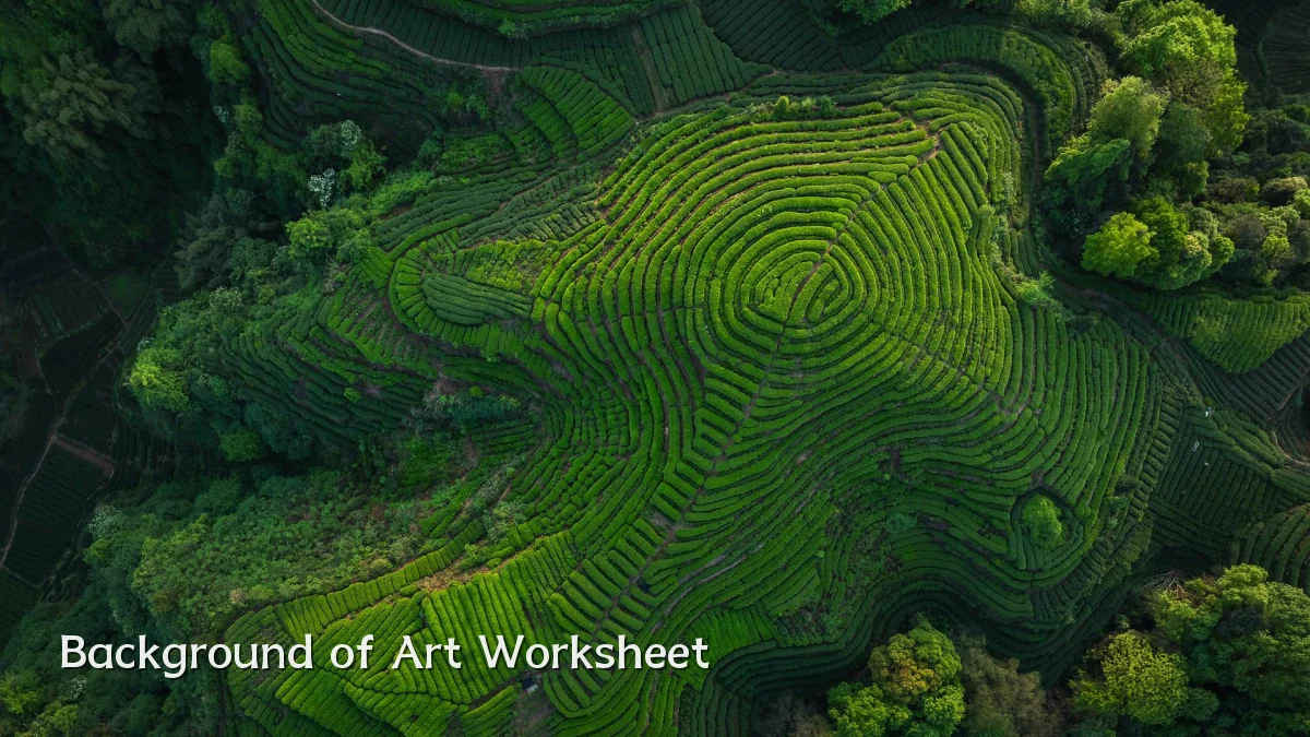 Background of Art Worksheet