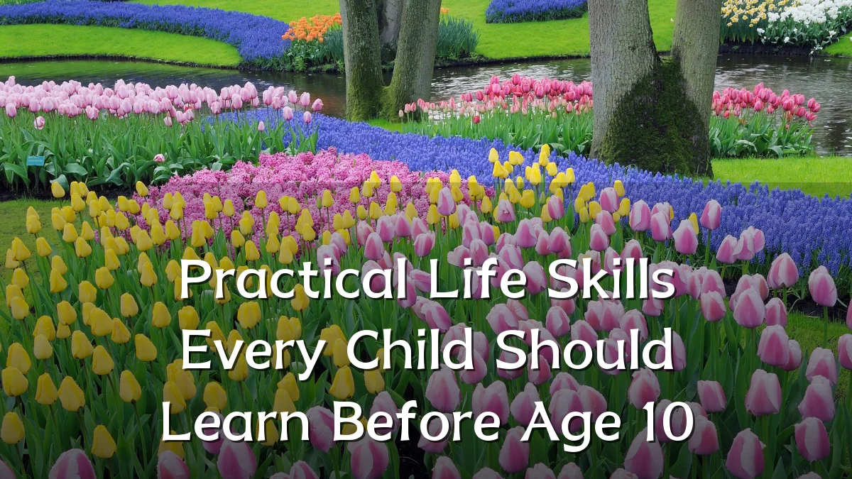 Practical Life Skills Every Child Should Learn Before Age 10
