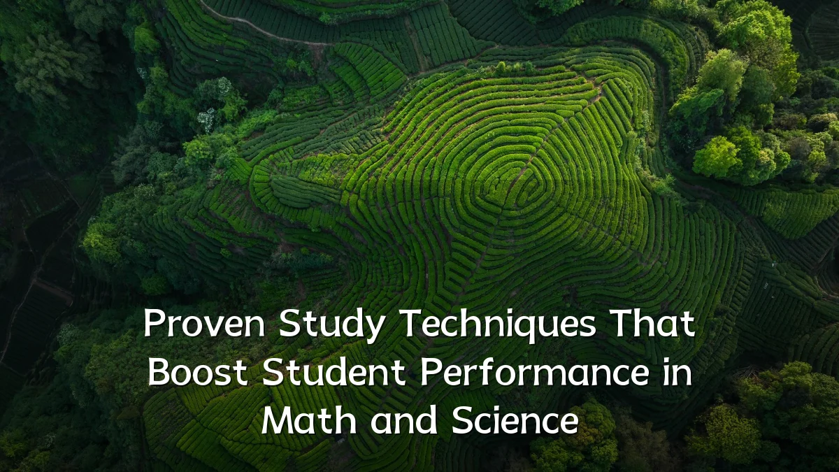 Proven Study Techniques That Boost Student Performance in Math and Science