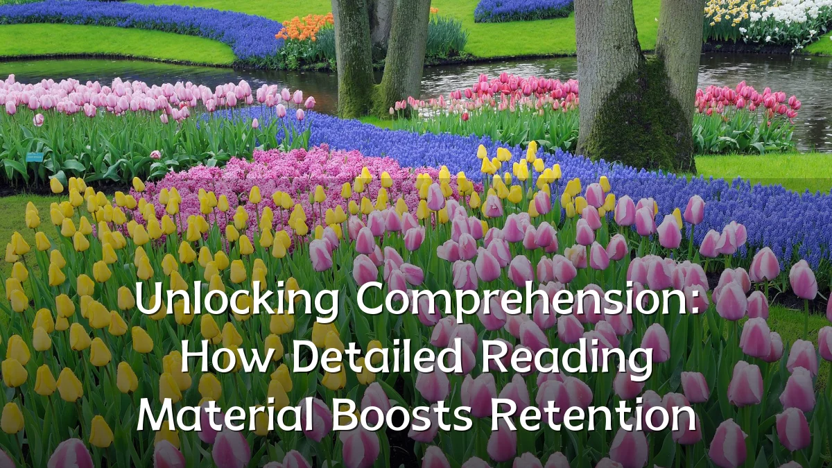 Unlocking Comprehension: How Detailed Reading Material Boosts Retention
