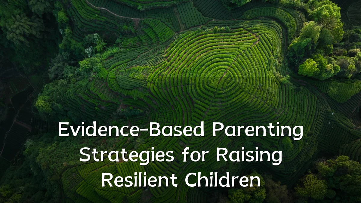 Evidence-Based Parenting Strategies for Raising Resilient Children